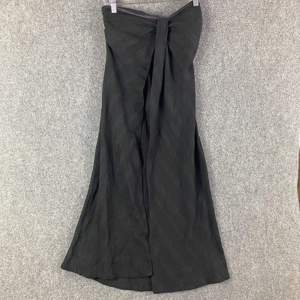 Free People Dress Women's XS Black Wedding Extra Small Formal Party Cotton Linen